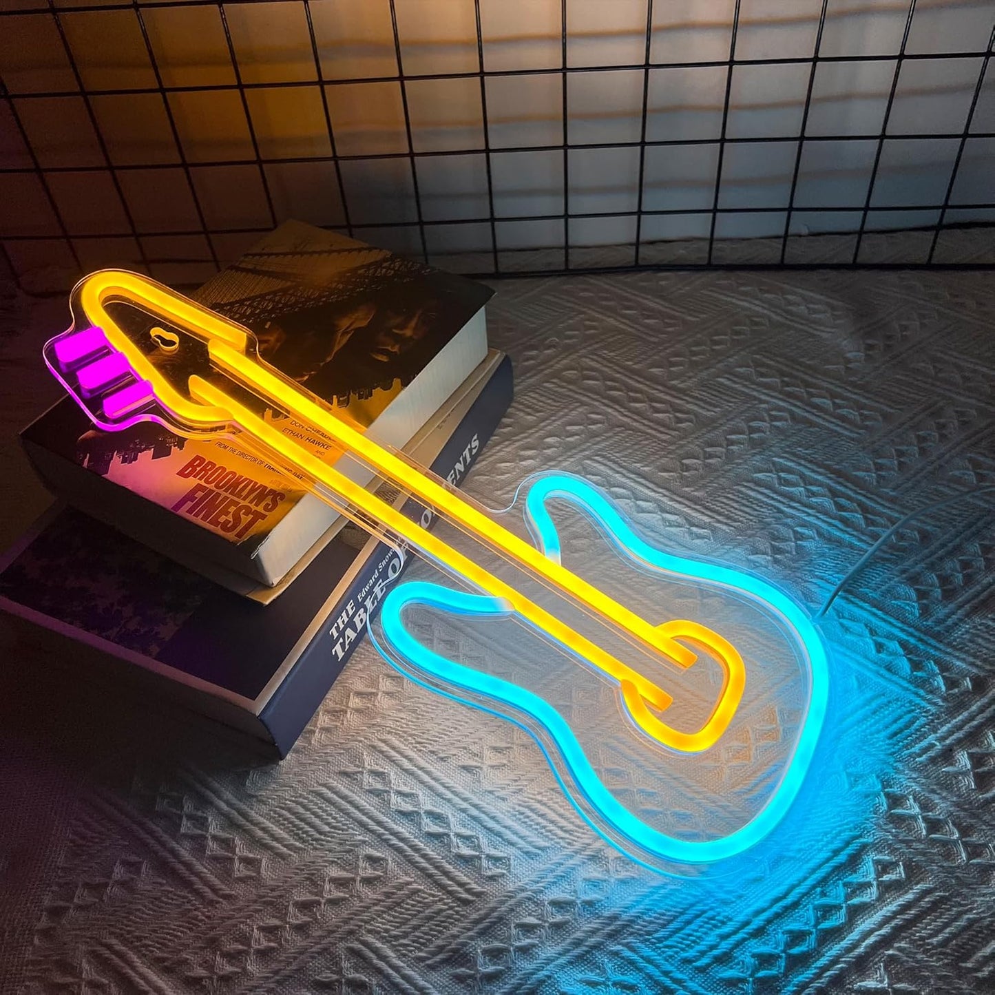 Music Guitar Neon Sign
