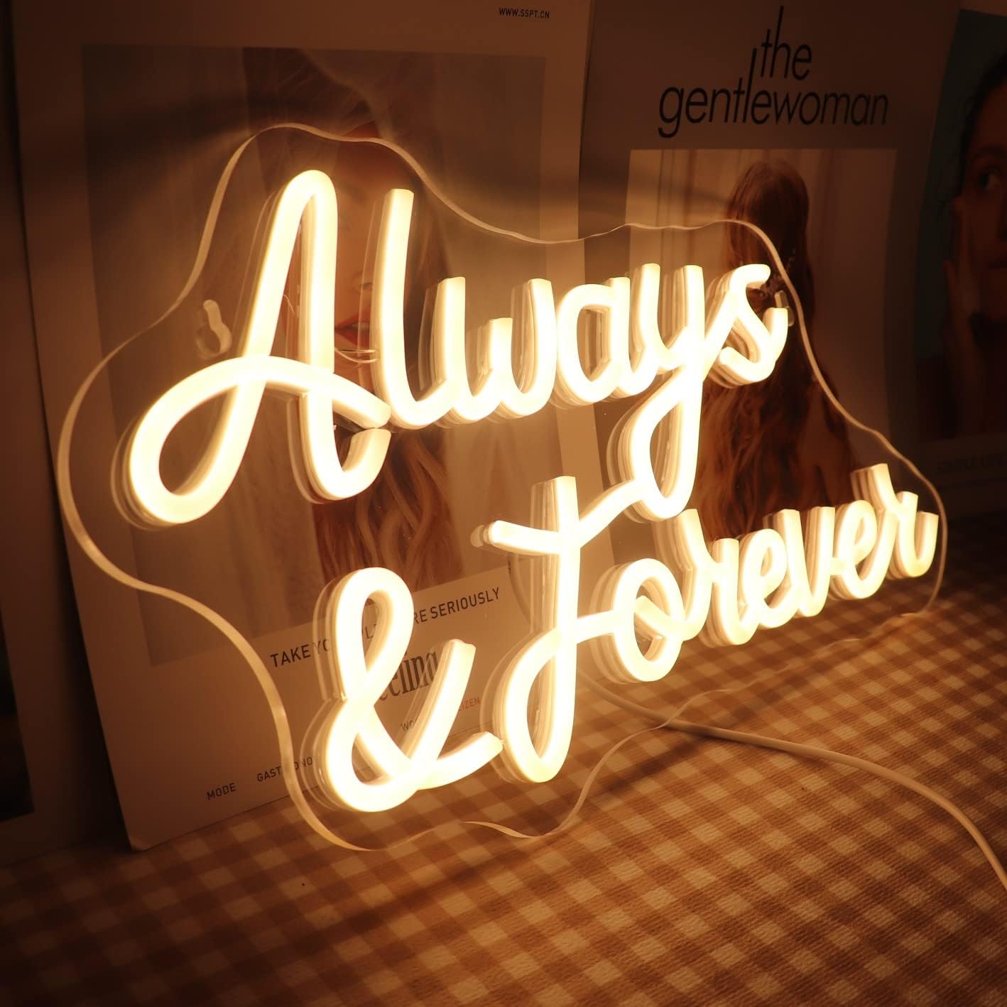 Always and Forever Neon Light