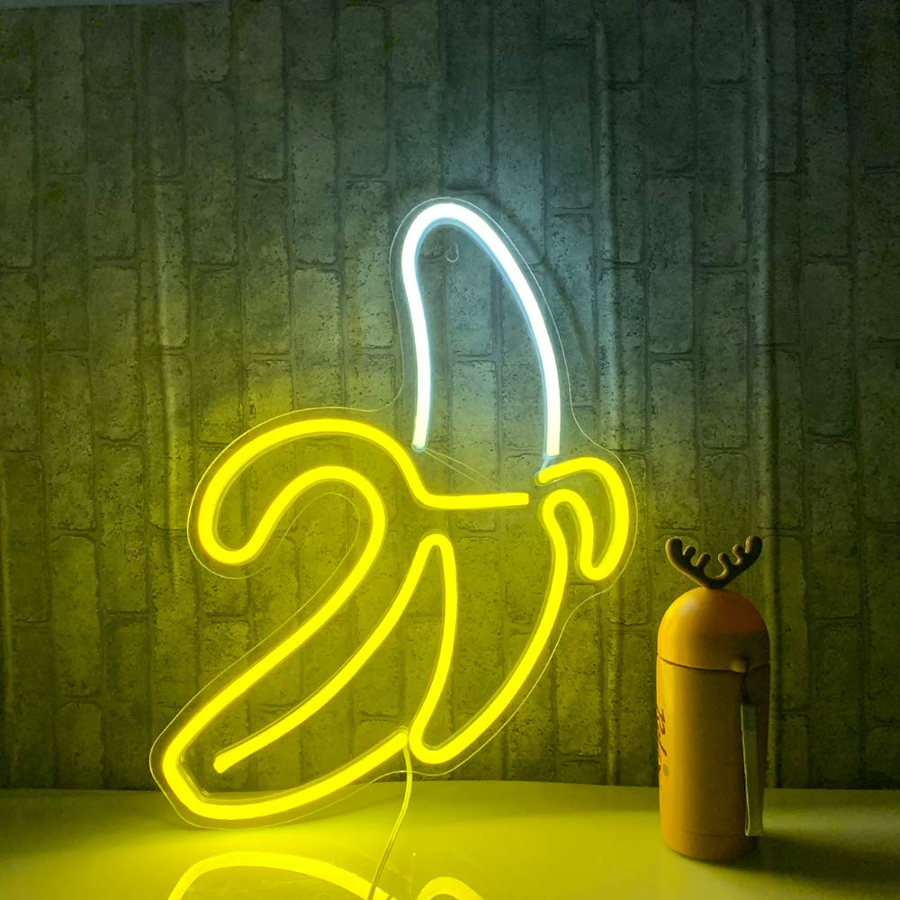 Banana Neon Sign for Home