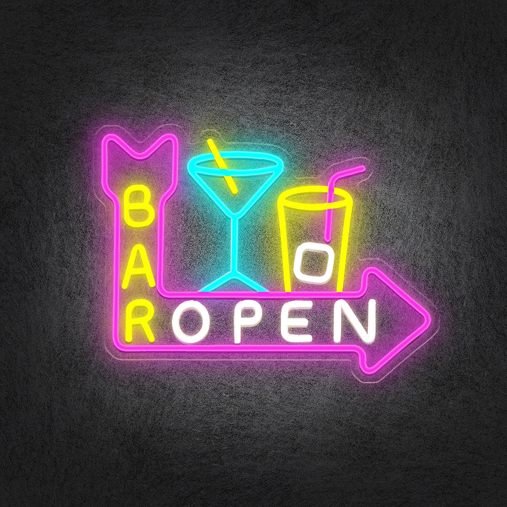 Bar Open Neon Sign