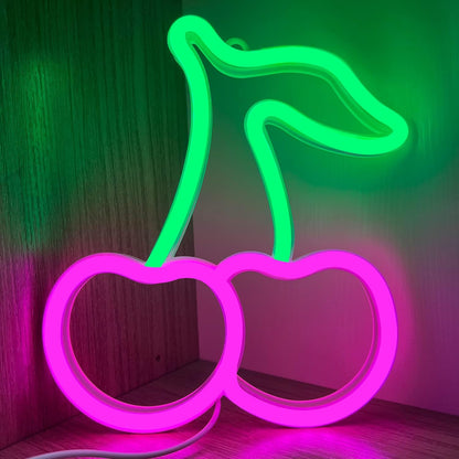 Cherry Neon Sign