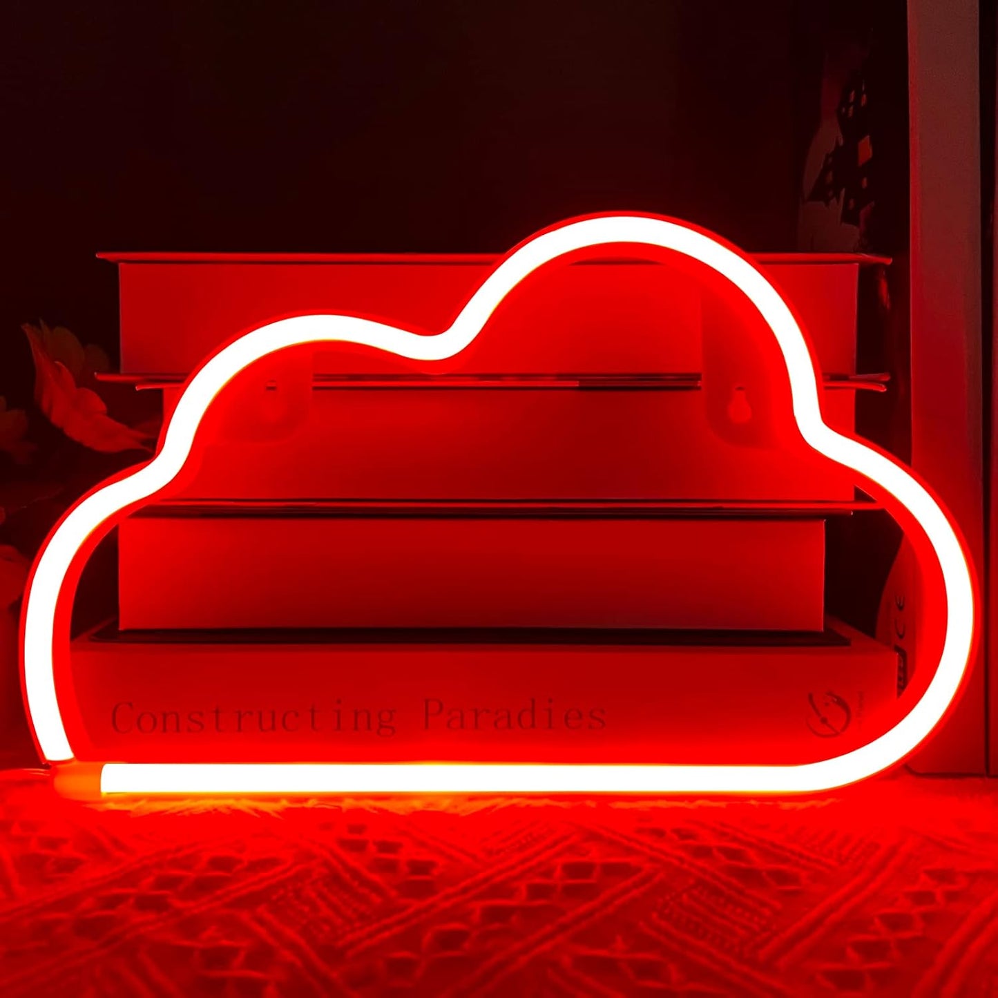 Red Cloud Neon Sign