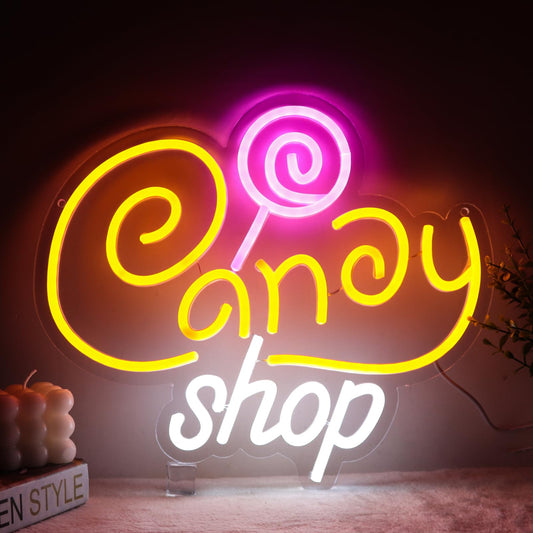 Candy Shop Neon Light