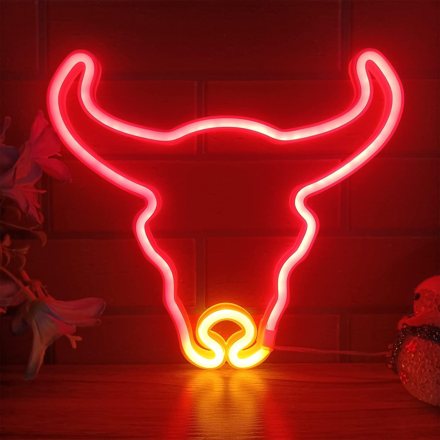 Cow Neon Sign