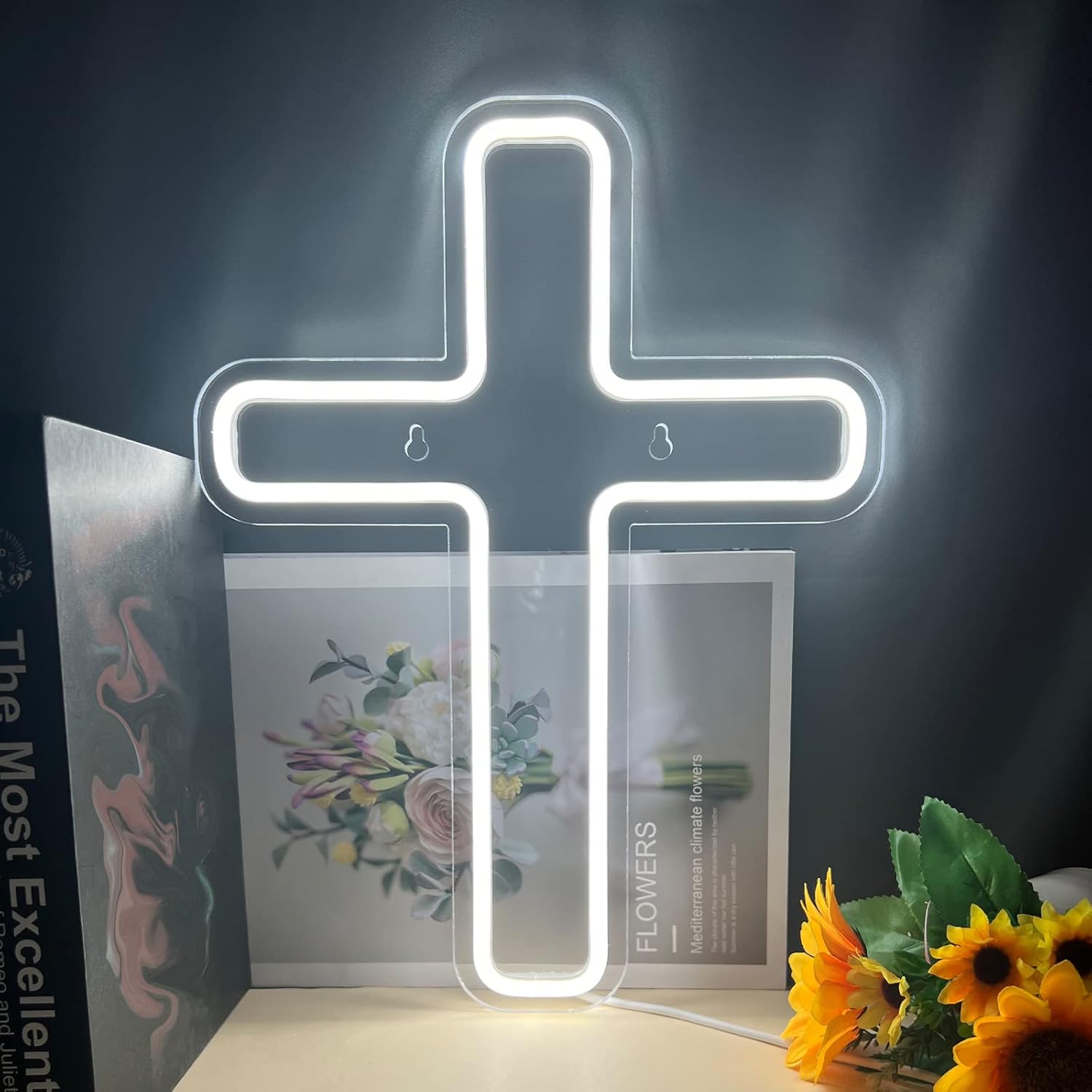 Cross Neon Sign