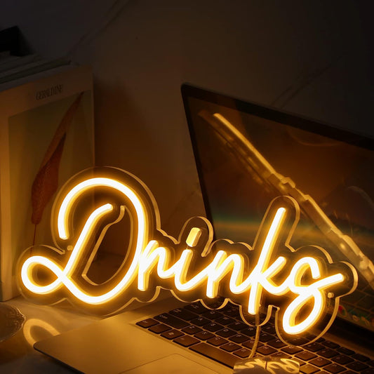 Drinks Neon Sign