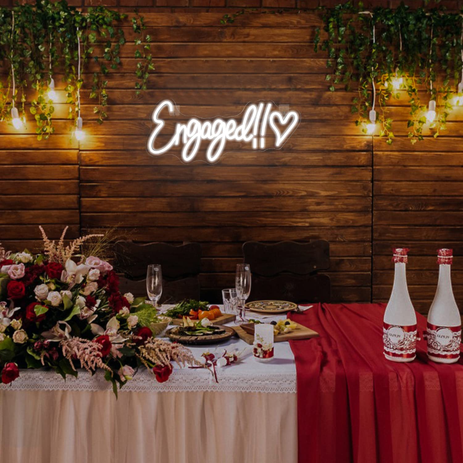 Engaged Wedding Neon Sign