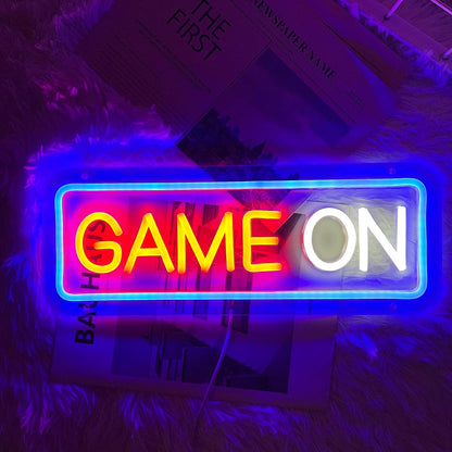 GAME ZONE Neon Sign