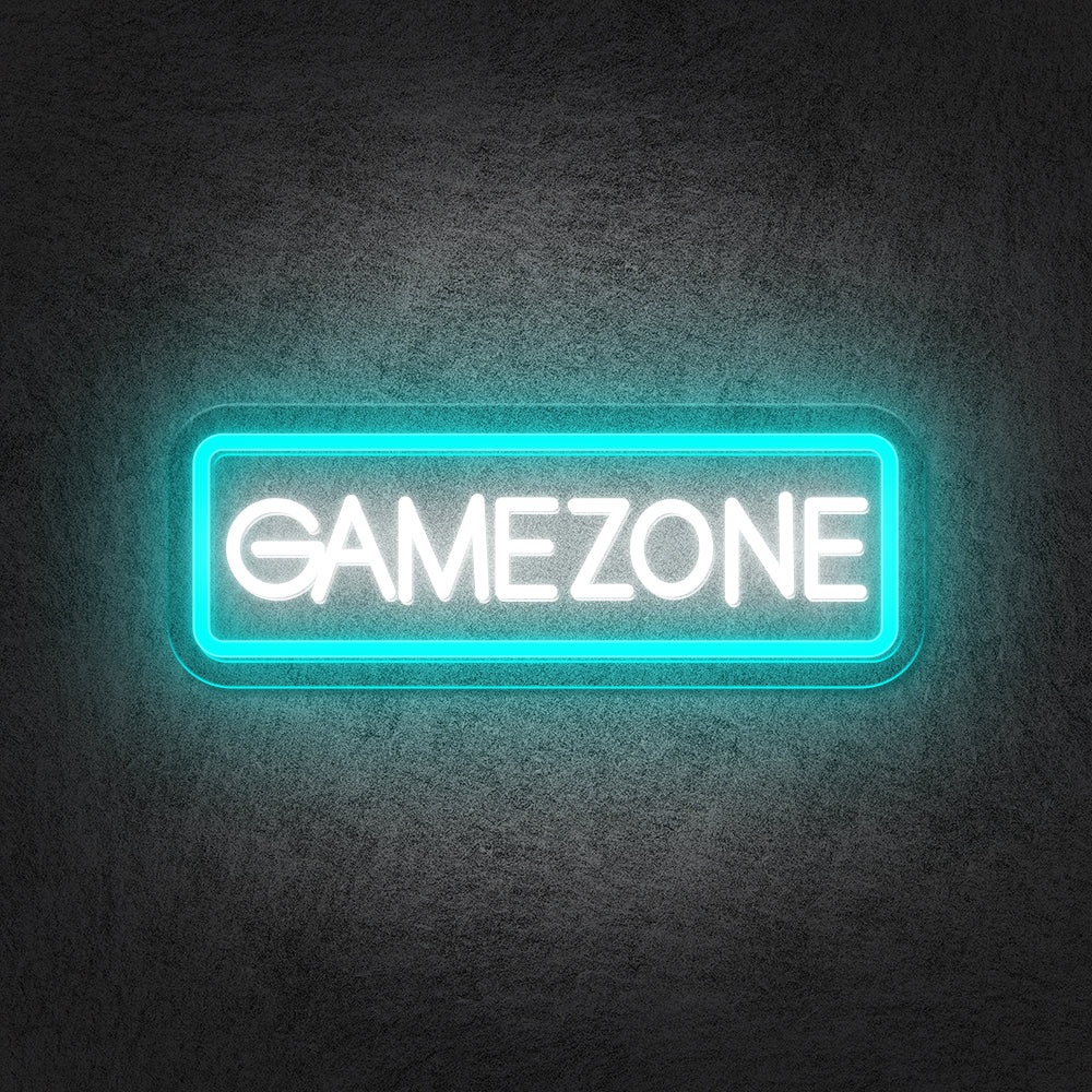 GAME ZONE Neon Sign