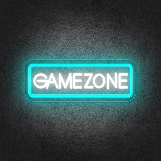 GAME ZONE Neon Sign