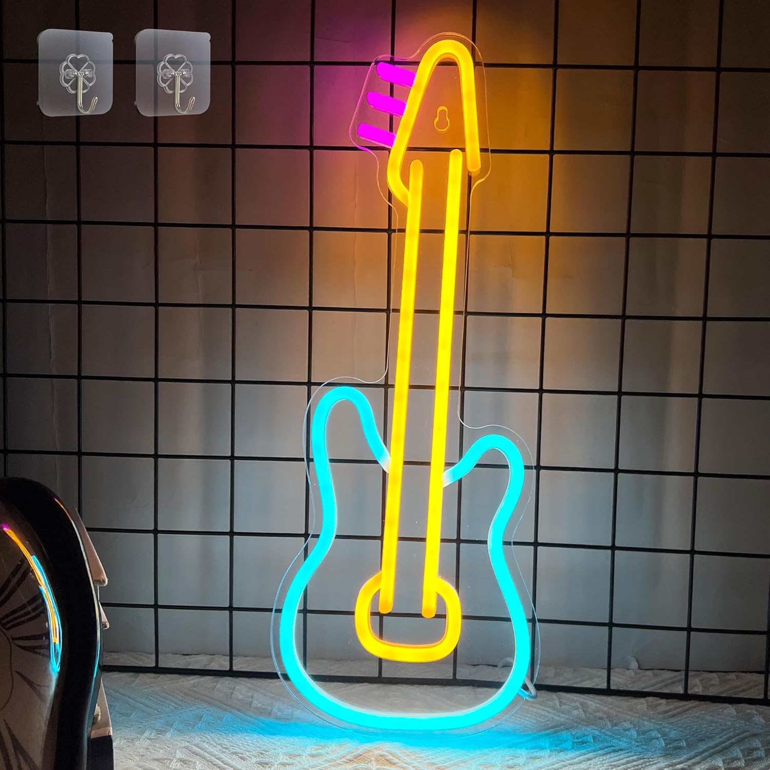 Guitar Neon Sign