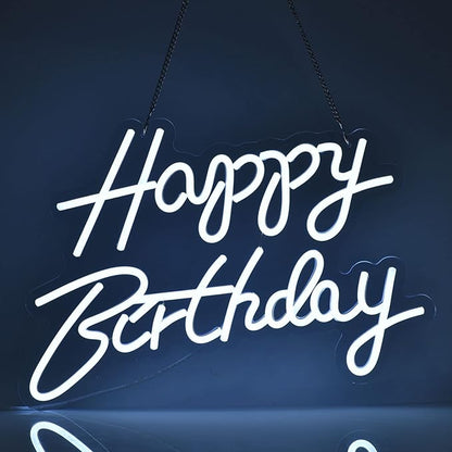 Happy Birthday Neon Sign for Party