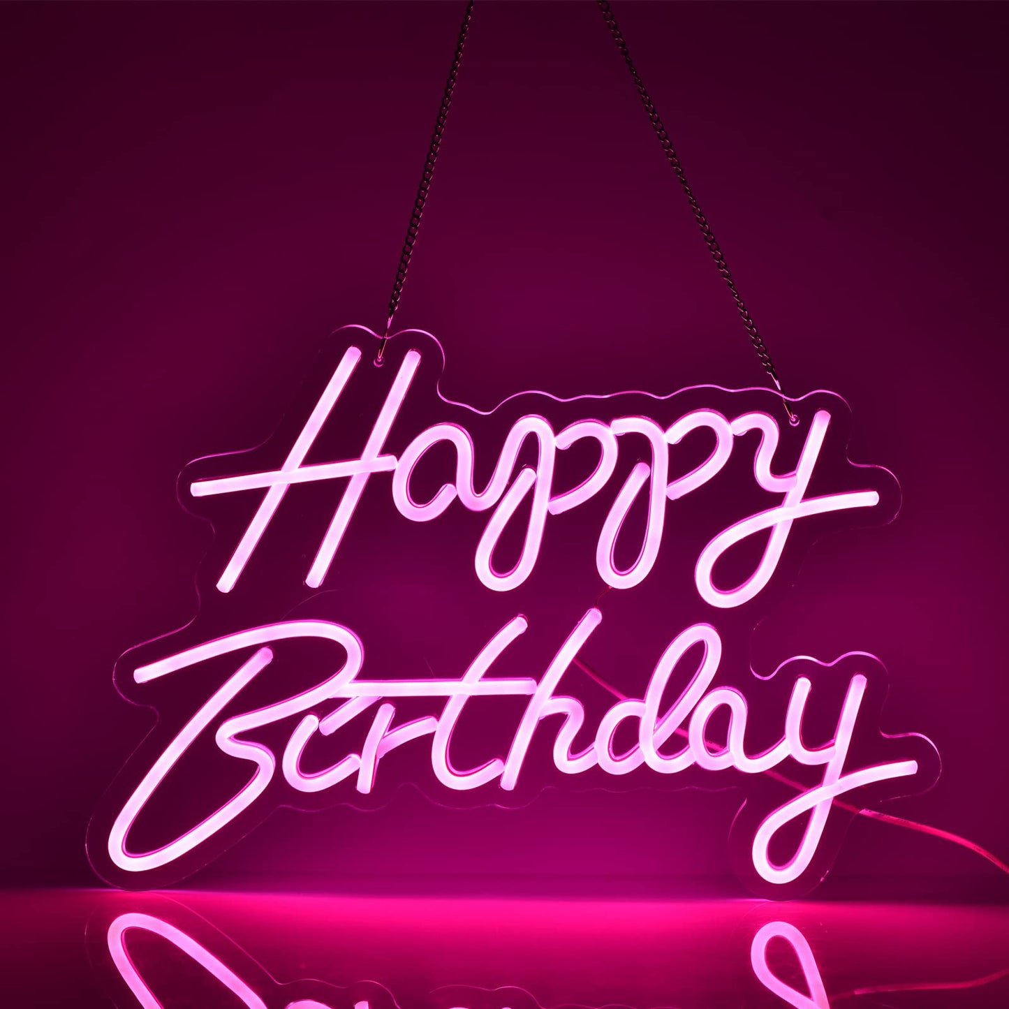 Happy Birthday Neon Sign