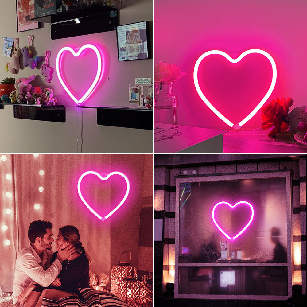 Heart Neon Sign for Home