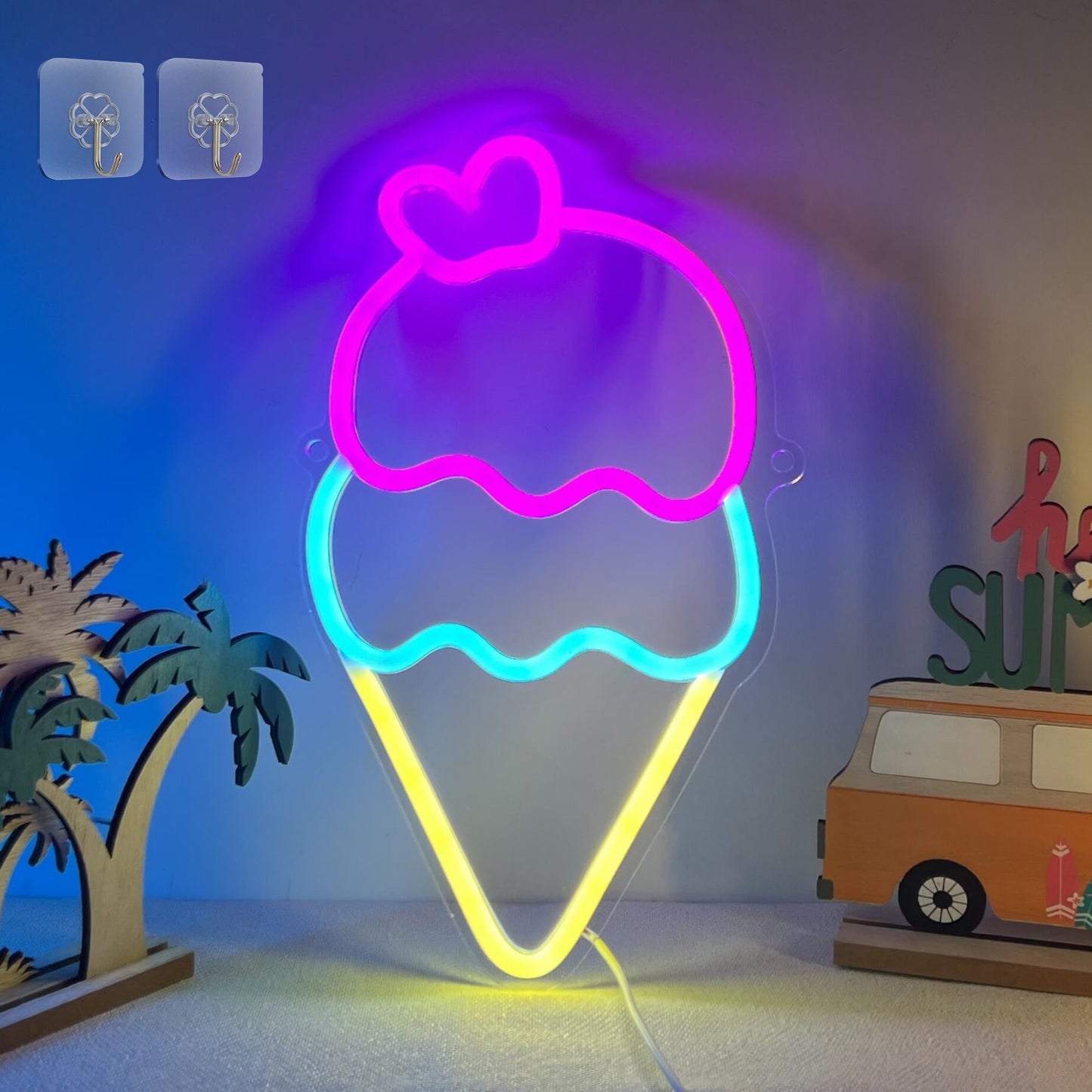 Ice Cream Neon Sign