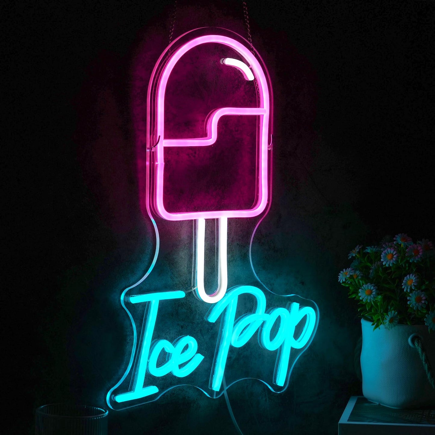 Ice Pop Neon Sign