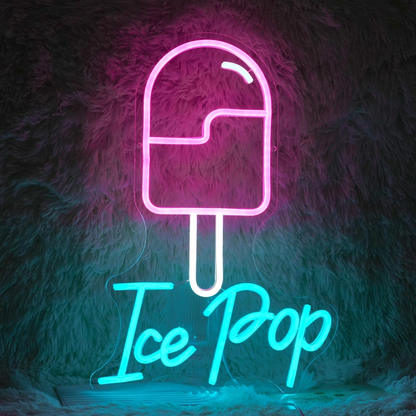 Ice Popsicle Neon Sign