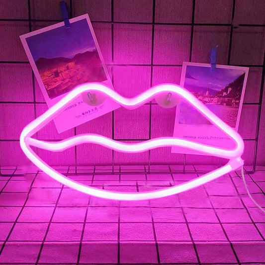 Kiss Neon Sign