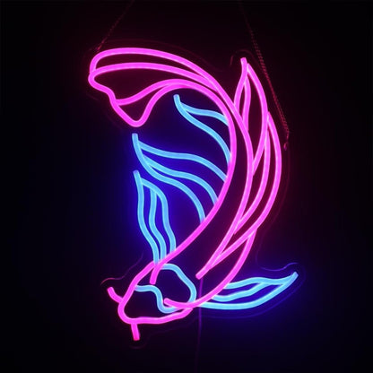 Koi Fish Neon Sign