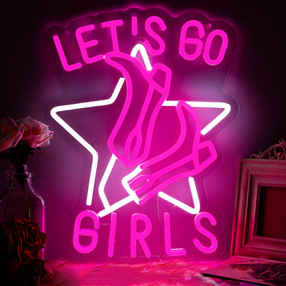 LET'S GIRL Neon