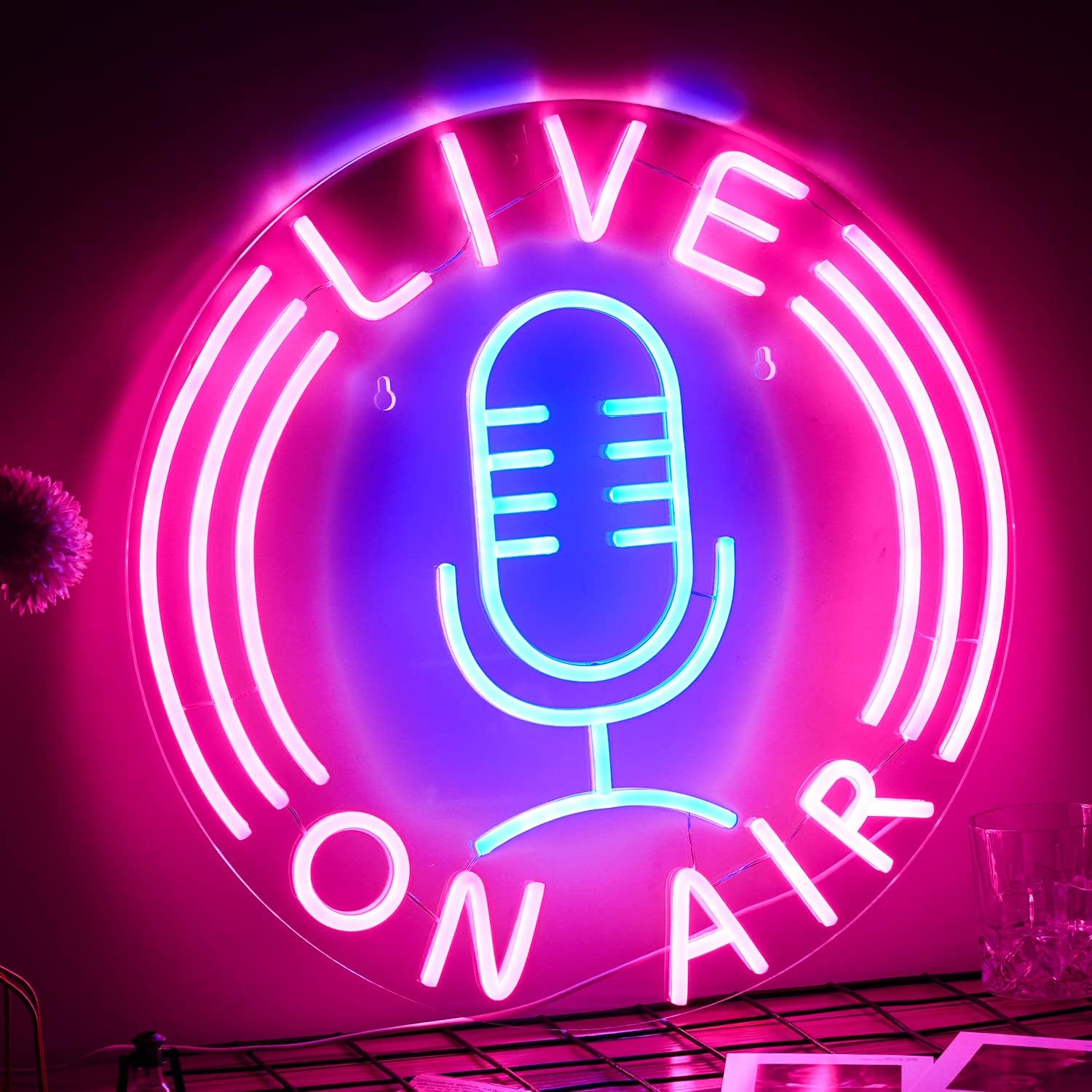 LIVE AIR ON Neon Sign