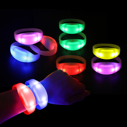 Remote Control 4 LEDs Bracelets for Party Event Supplies