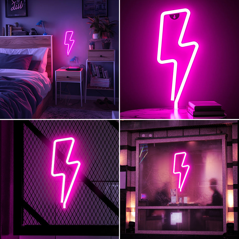 Lightning Neon Sign Decoration