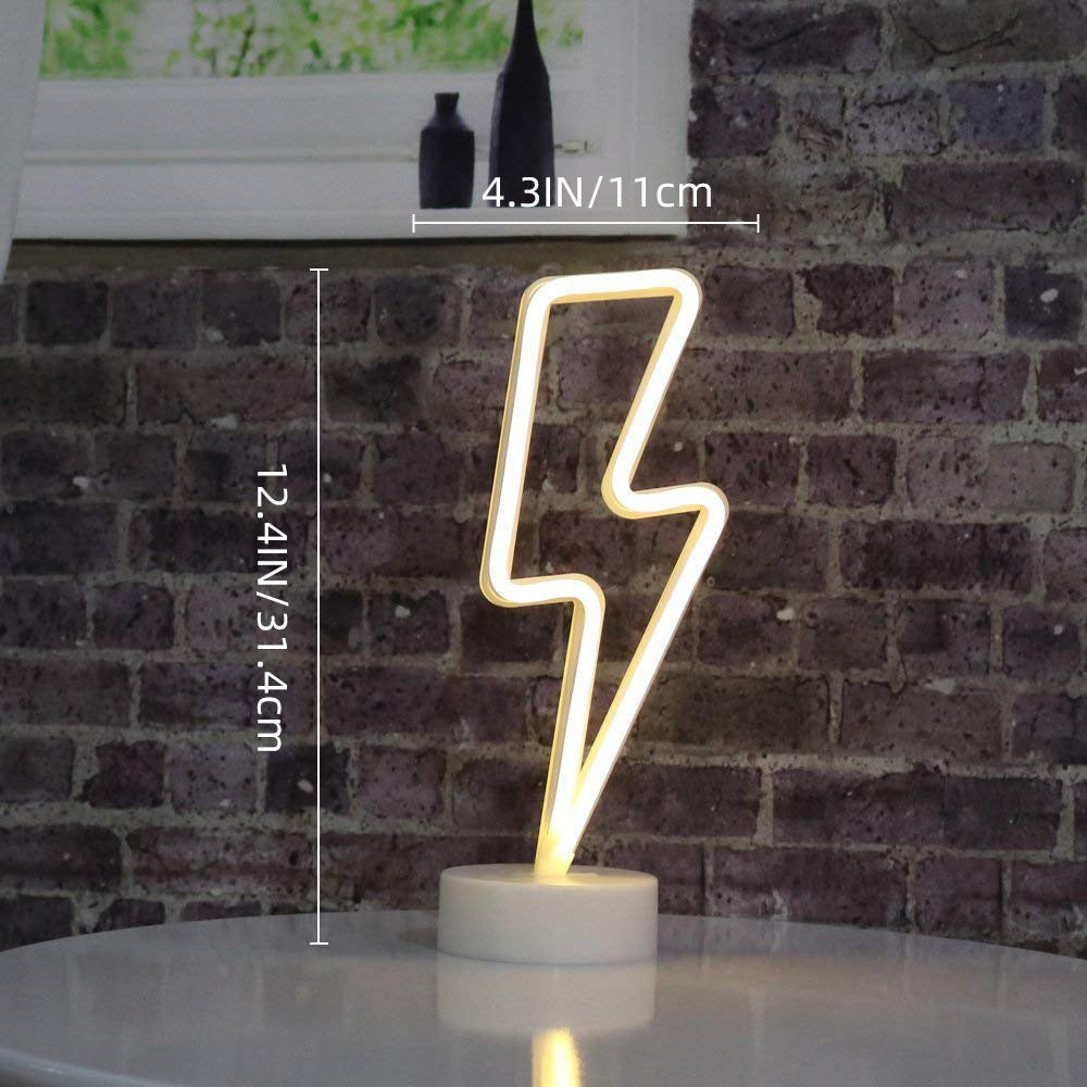 Lightning Desk Neon