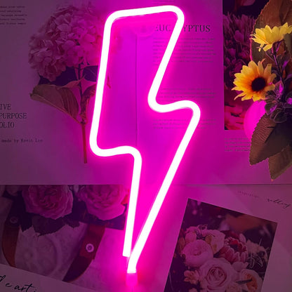 Lightning Neon Sign