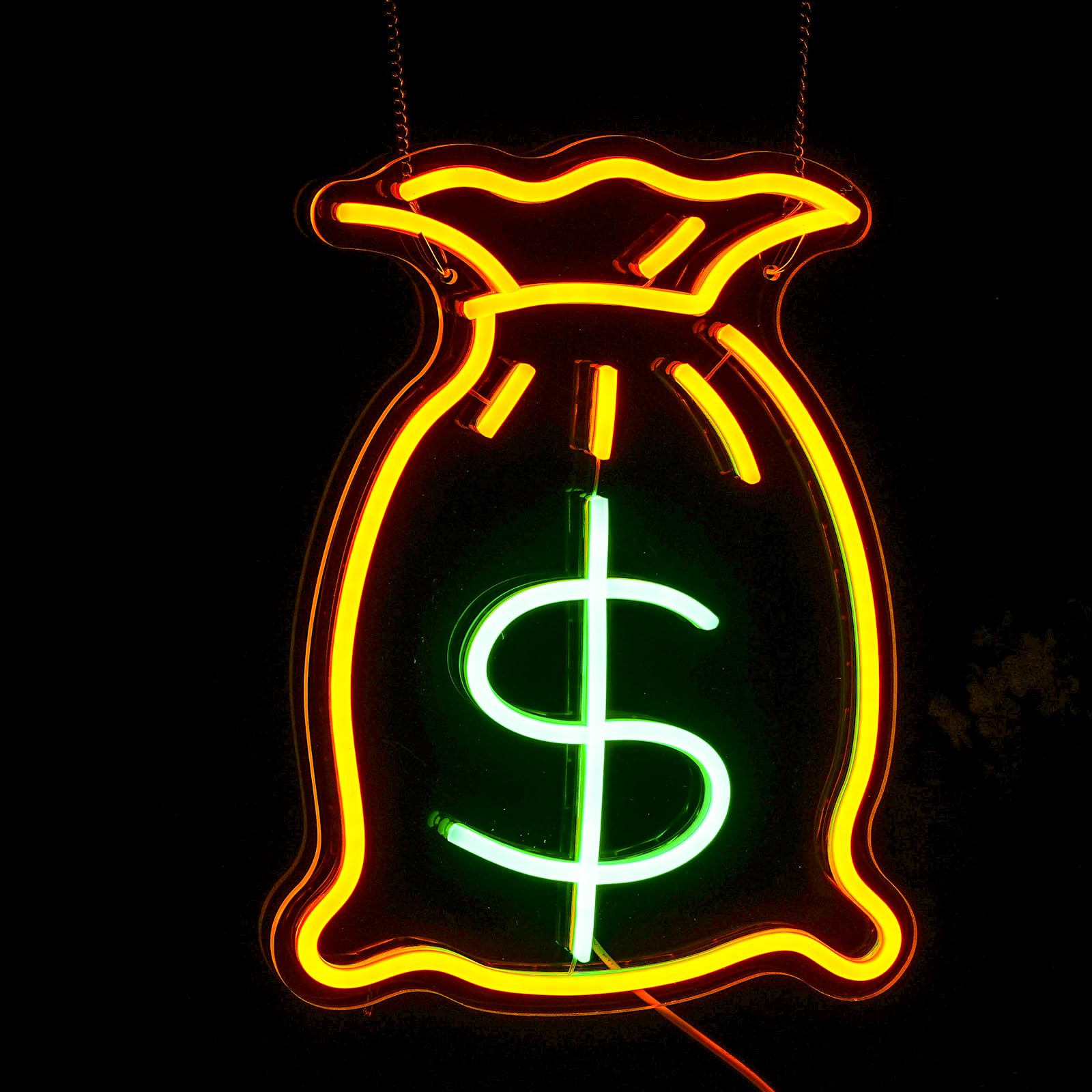 Money Bag Neon Light