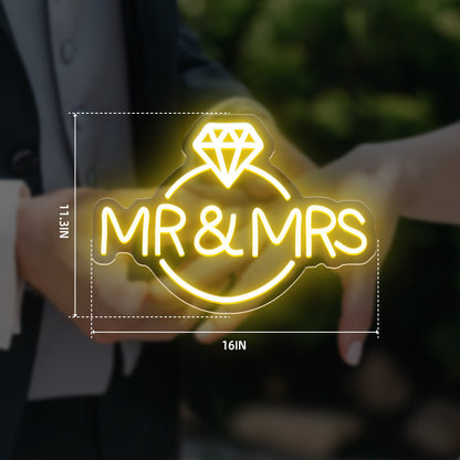 Mr & Mrs Neon Light