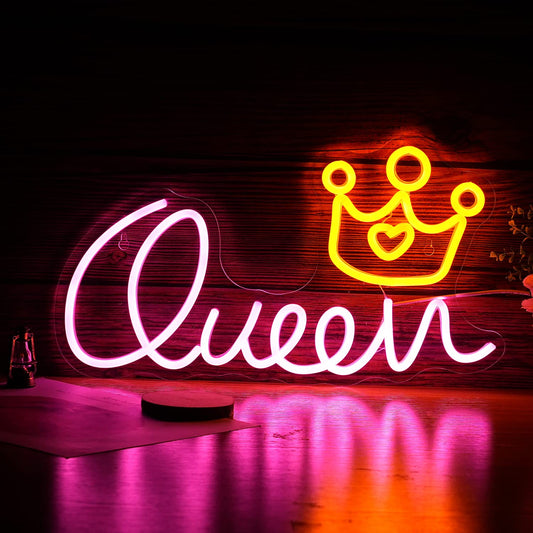 Queen Neon Sign