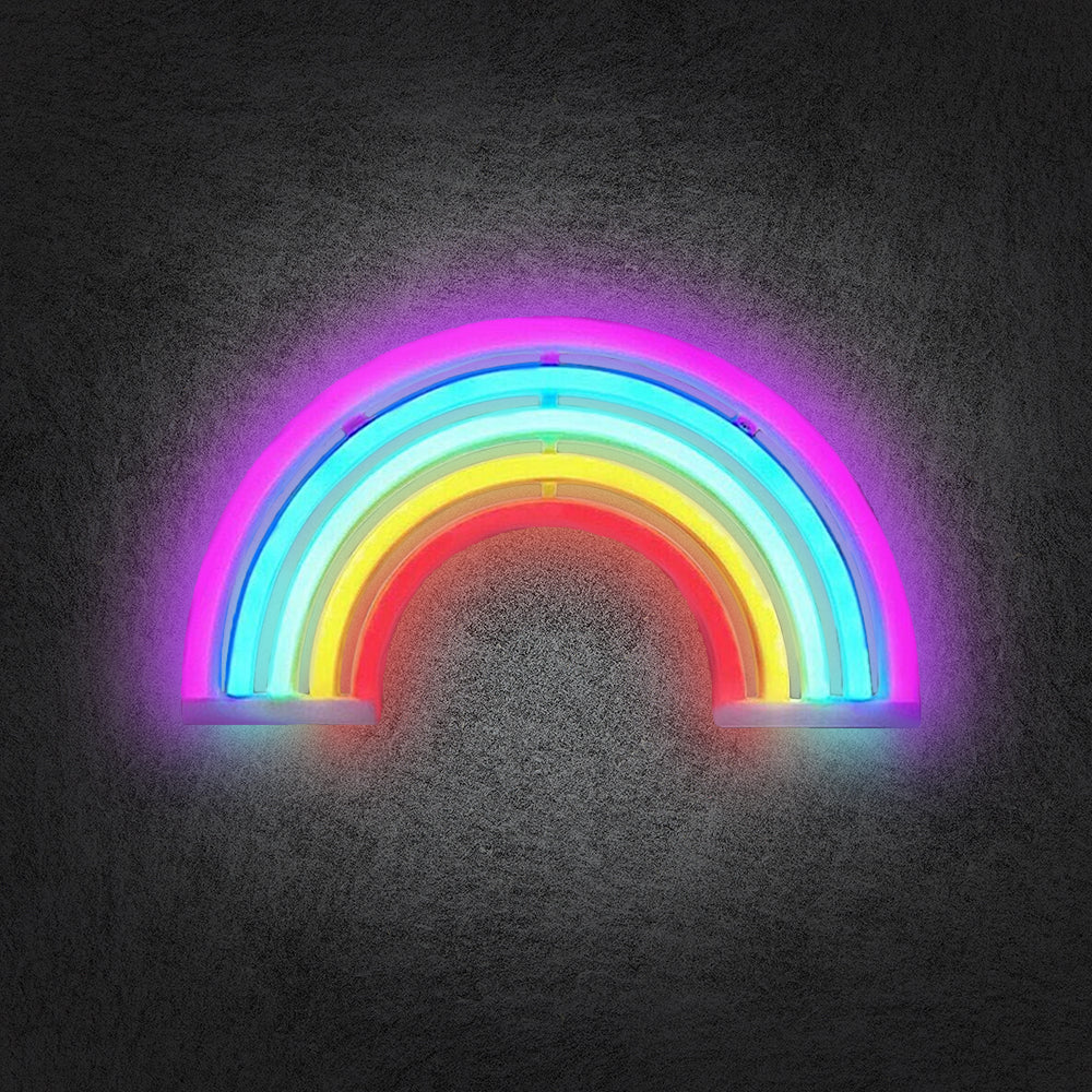 Rainbow Neon Sign