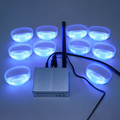 Programmable DMX512 Transmitter for LED Wristbands/Light Up Balls/LED Foam Sticks