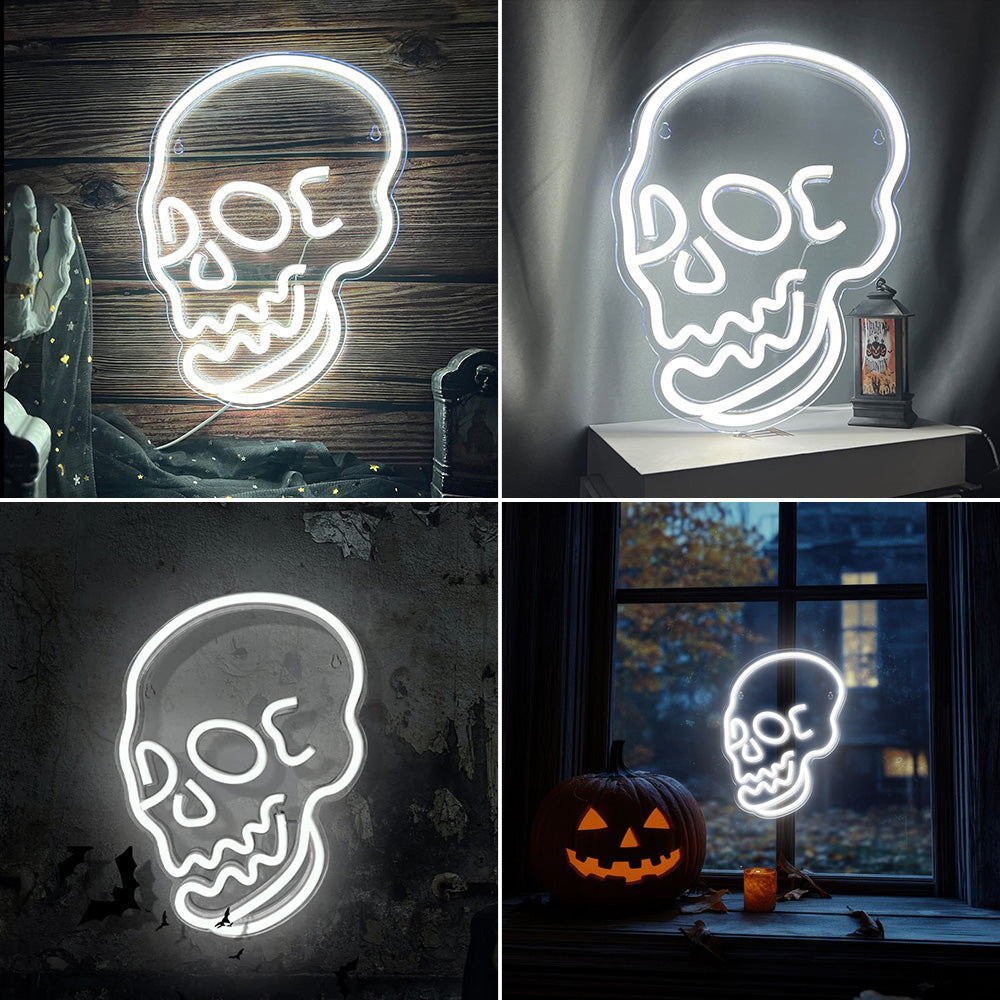 Skull Neon Sign for Home