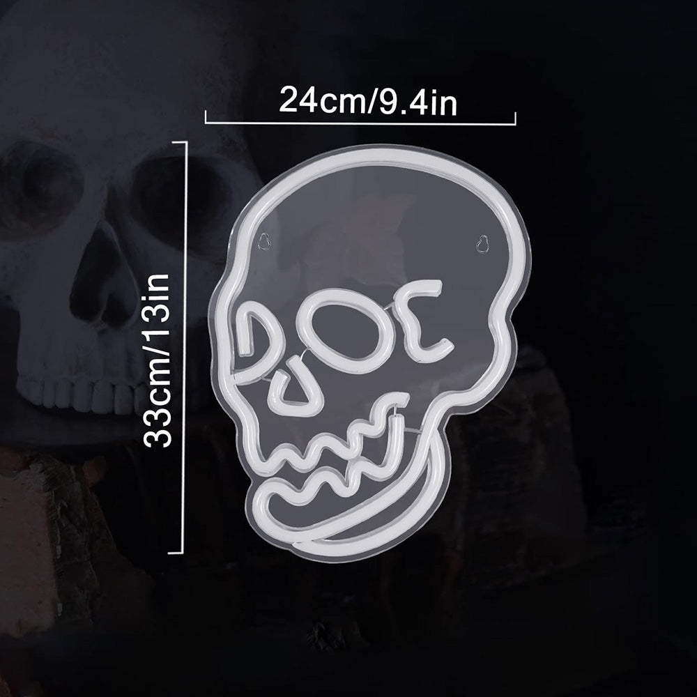 Skull Neon Light