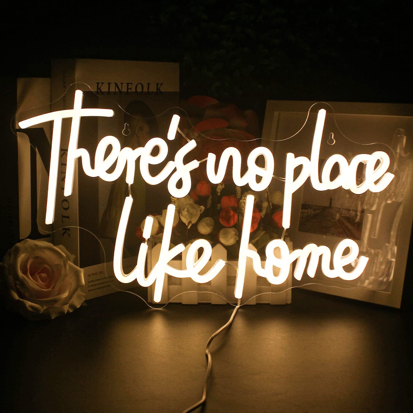 Theres no places like home Neon Sign