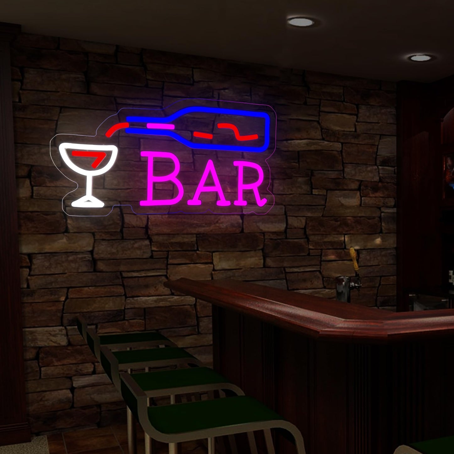 Wine Bar Neon Light