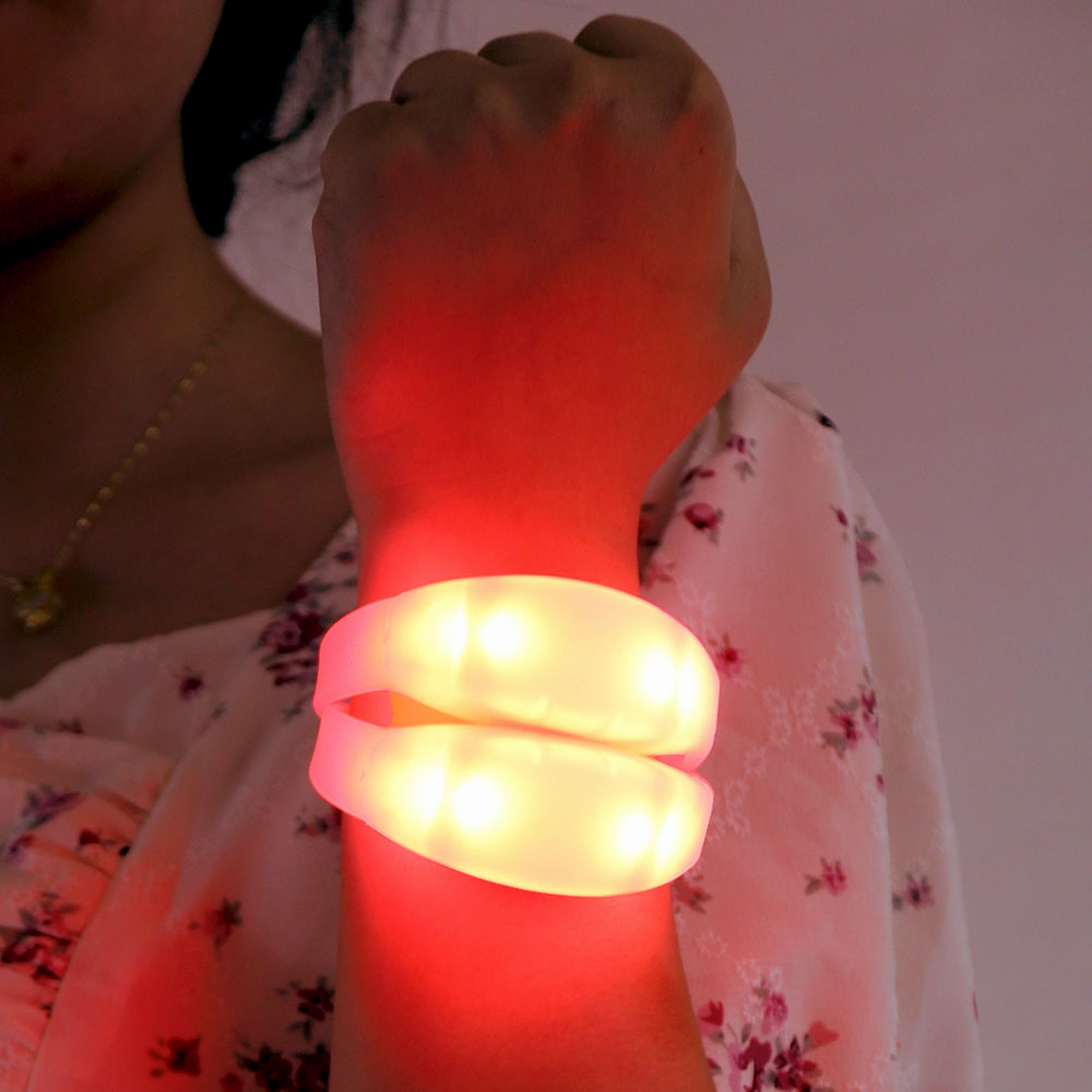 Remote Control 4 LEDs Bracelets for Party Event Supplies