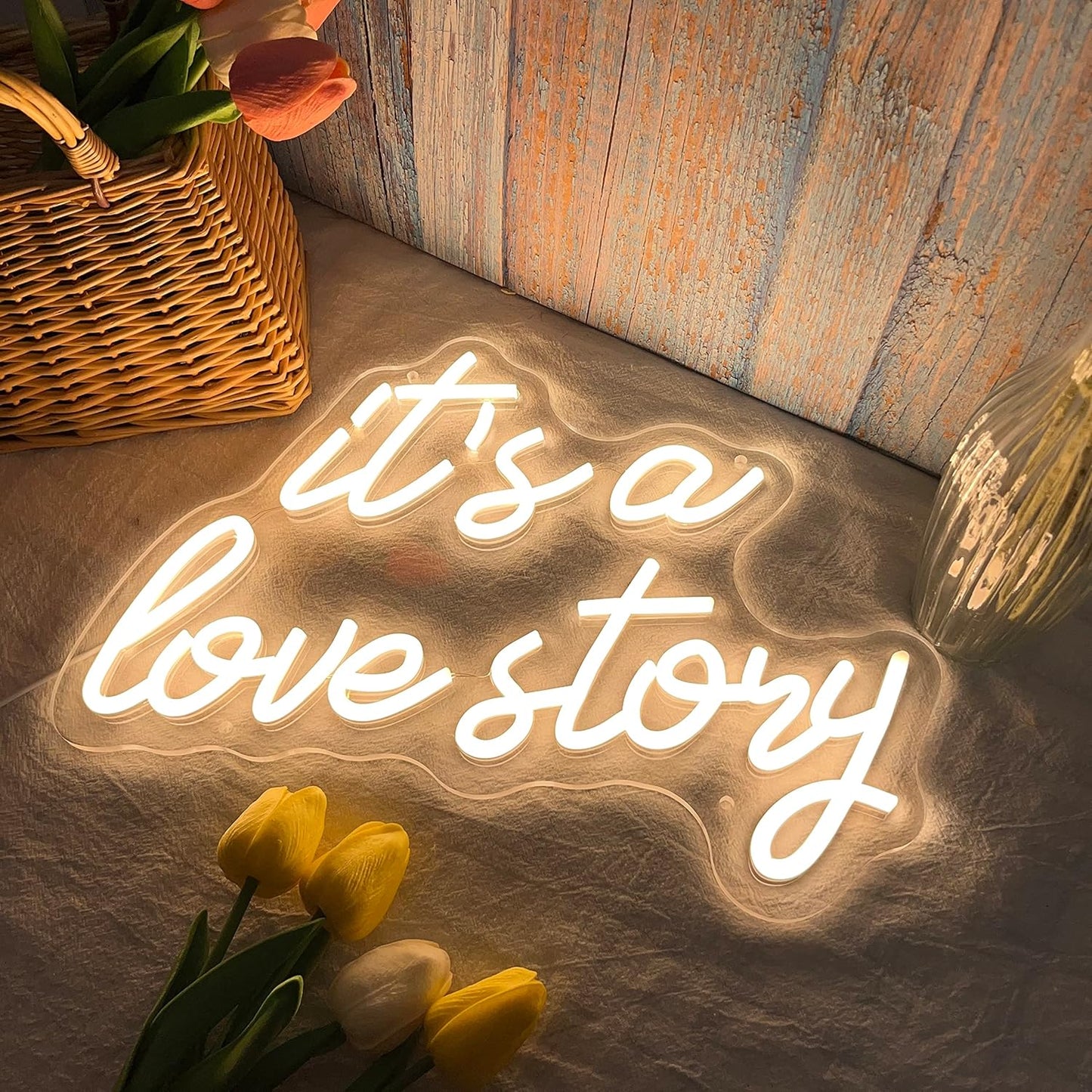 it's a love story Neon Light