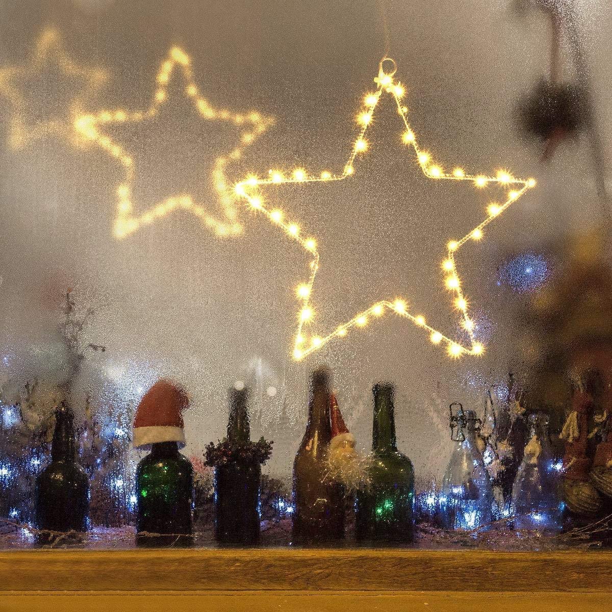 LED Christmas Window Star Decoration Lights