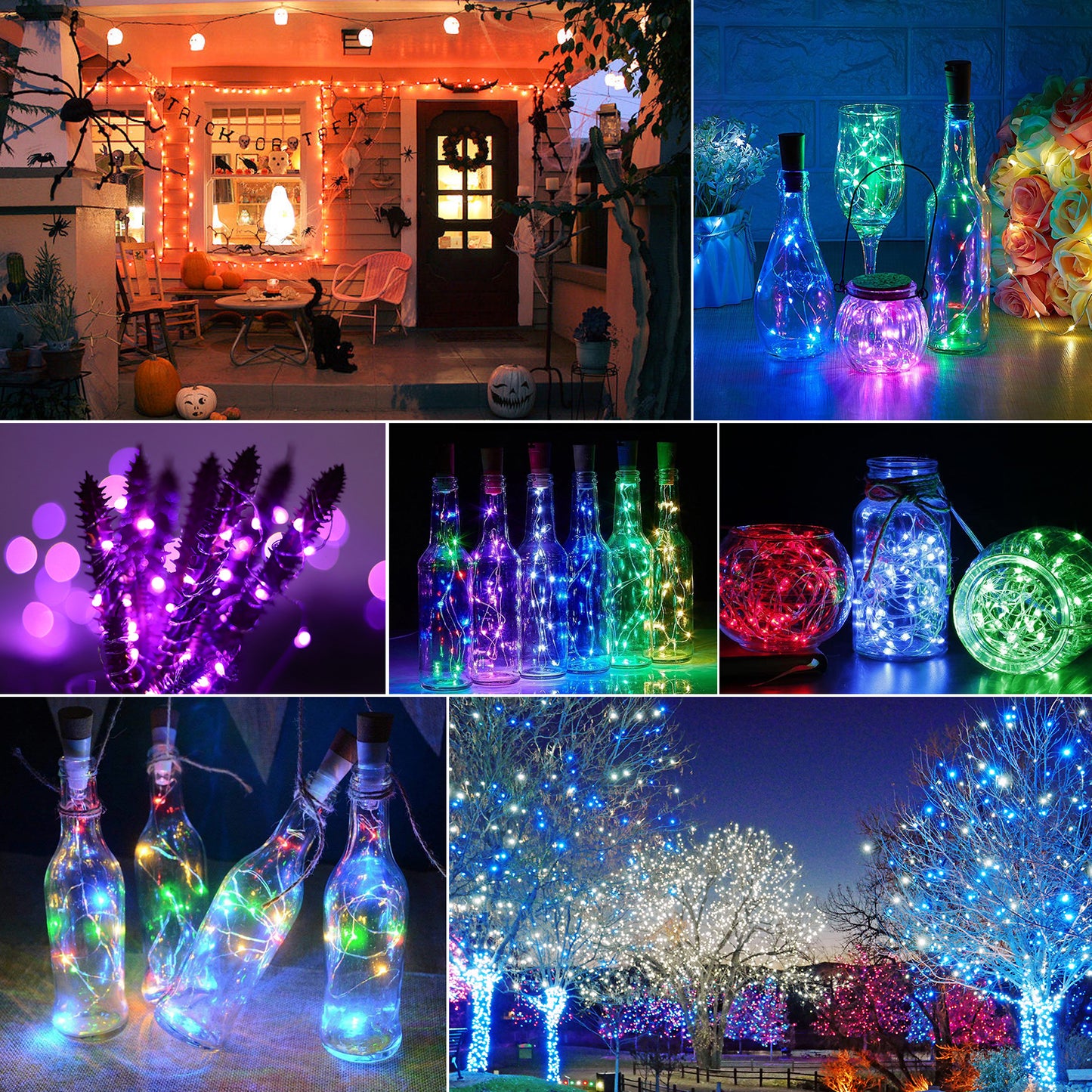 USB Powered Decorative Christmas Tree Fairy Lights