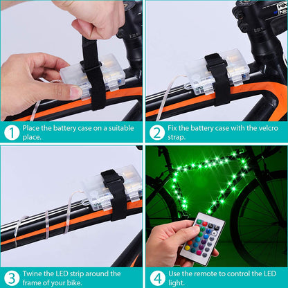 LED Bicycle Wheel Light Night Safe Riding